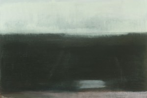 Mid Dark-abstract painting- artist Joanne Kaufman