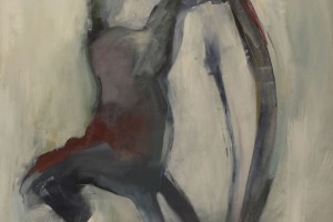 Stabile-painting by artist Joanne Kaufman