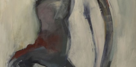 Stabile-painting by artist Joanne Kaufman
